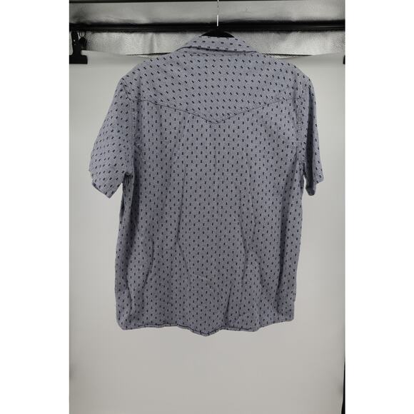 Cody James Blue Western Button Down Size L Men's - Picture 2 of 6